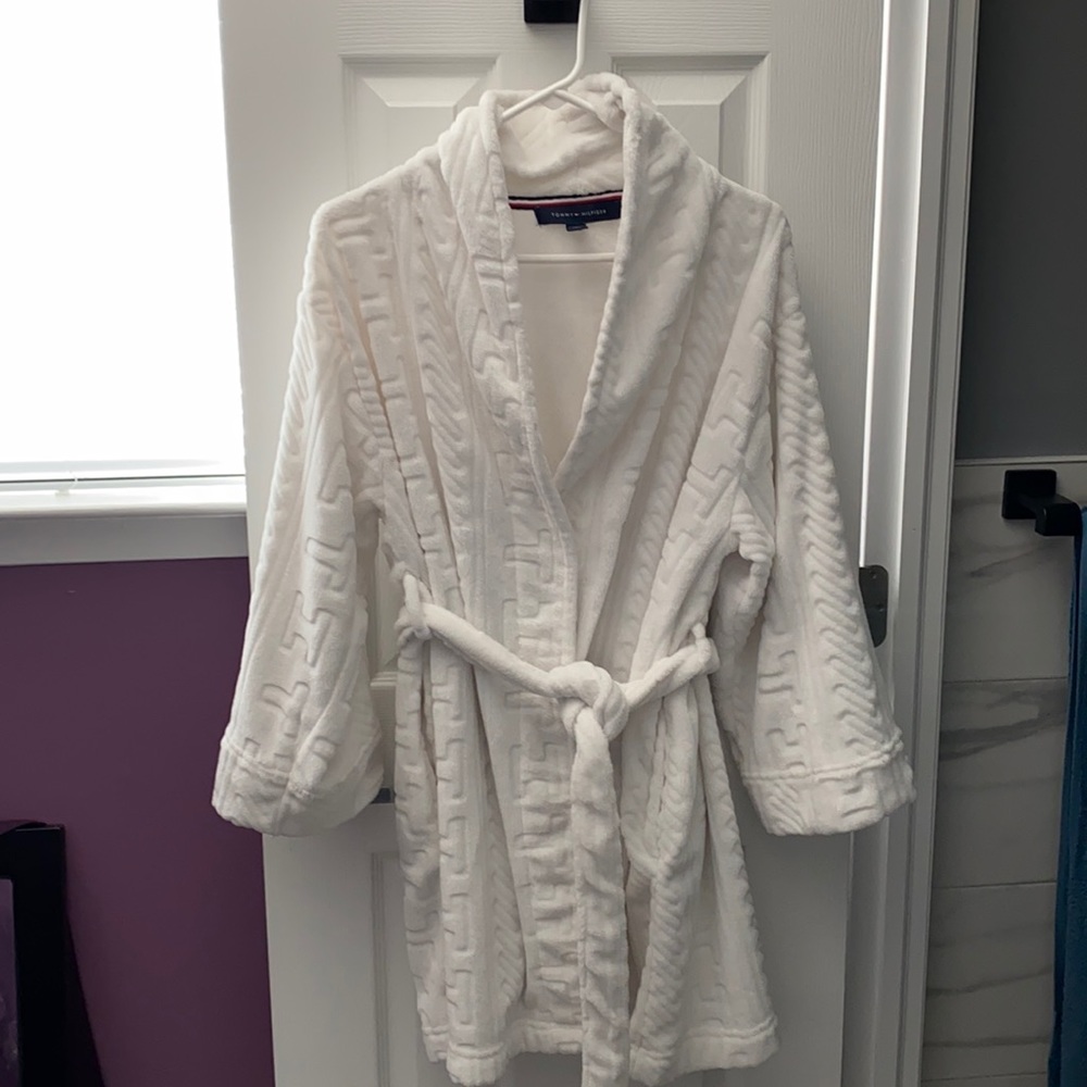 Women’s Tommy Hilfiger bathrobe s/m white